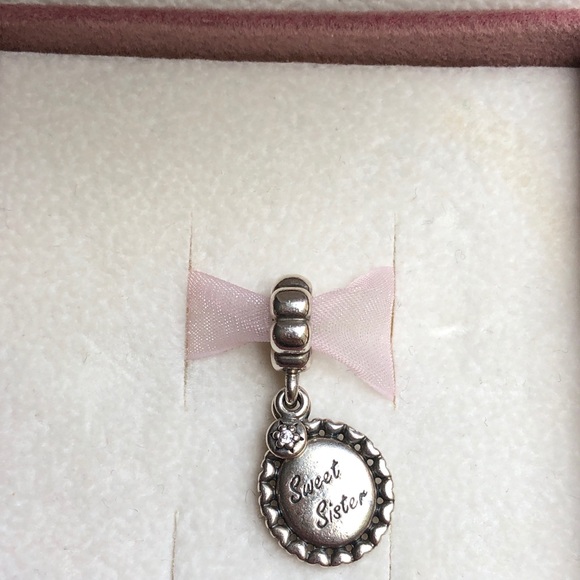 Pandora Sweet Sister Dangling Charm - Picture 5 of 5